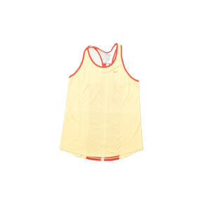 Nike Dri-FIT Running Tank Top Women's Size L Yellow Red